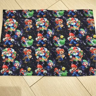 マリオ　ランチョンマット　ハンドメイド(キッチン小物)