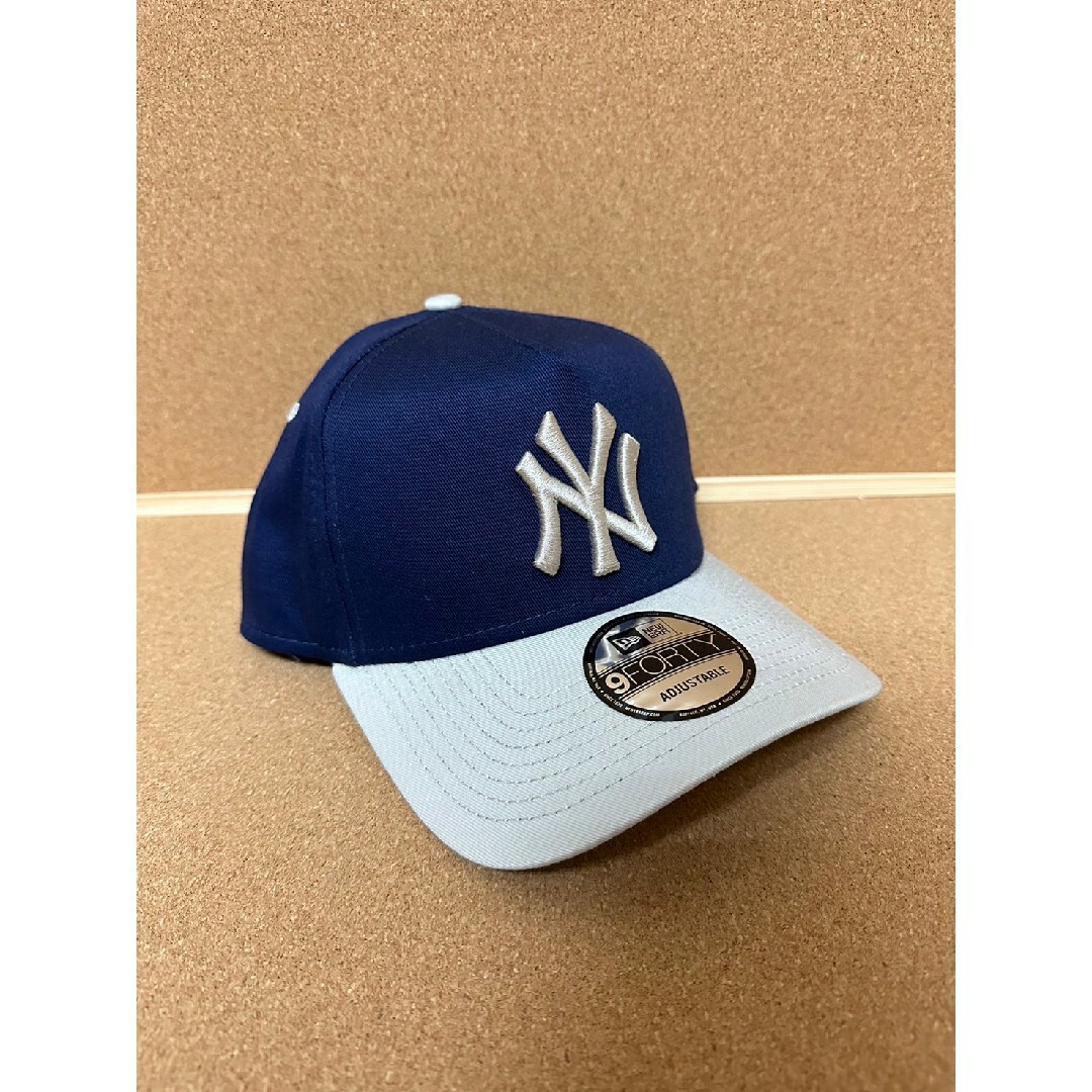 海外カスタム】NEWERA ニューヨーク ヤンキース A-Frame ツートン