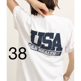 L'Appartement DEUXIEME CLASSE - 【SPORTY&RICH】スポーティアンドリッチTEAM USA T-SHIRT