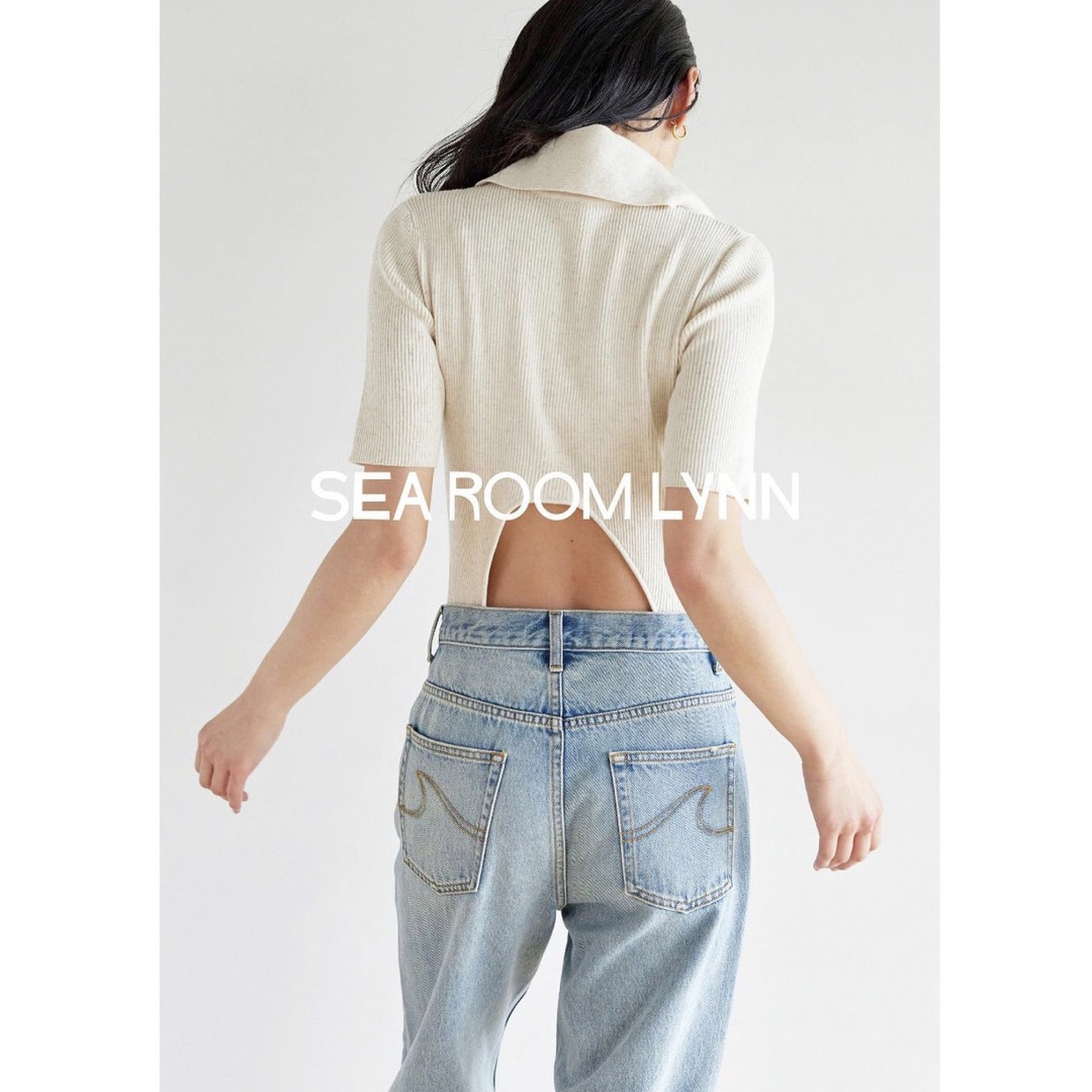 searoomlynn リネンコンビHALF BODY スーツ