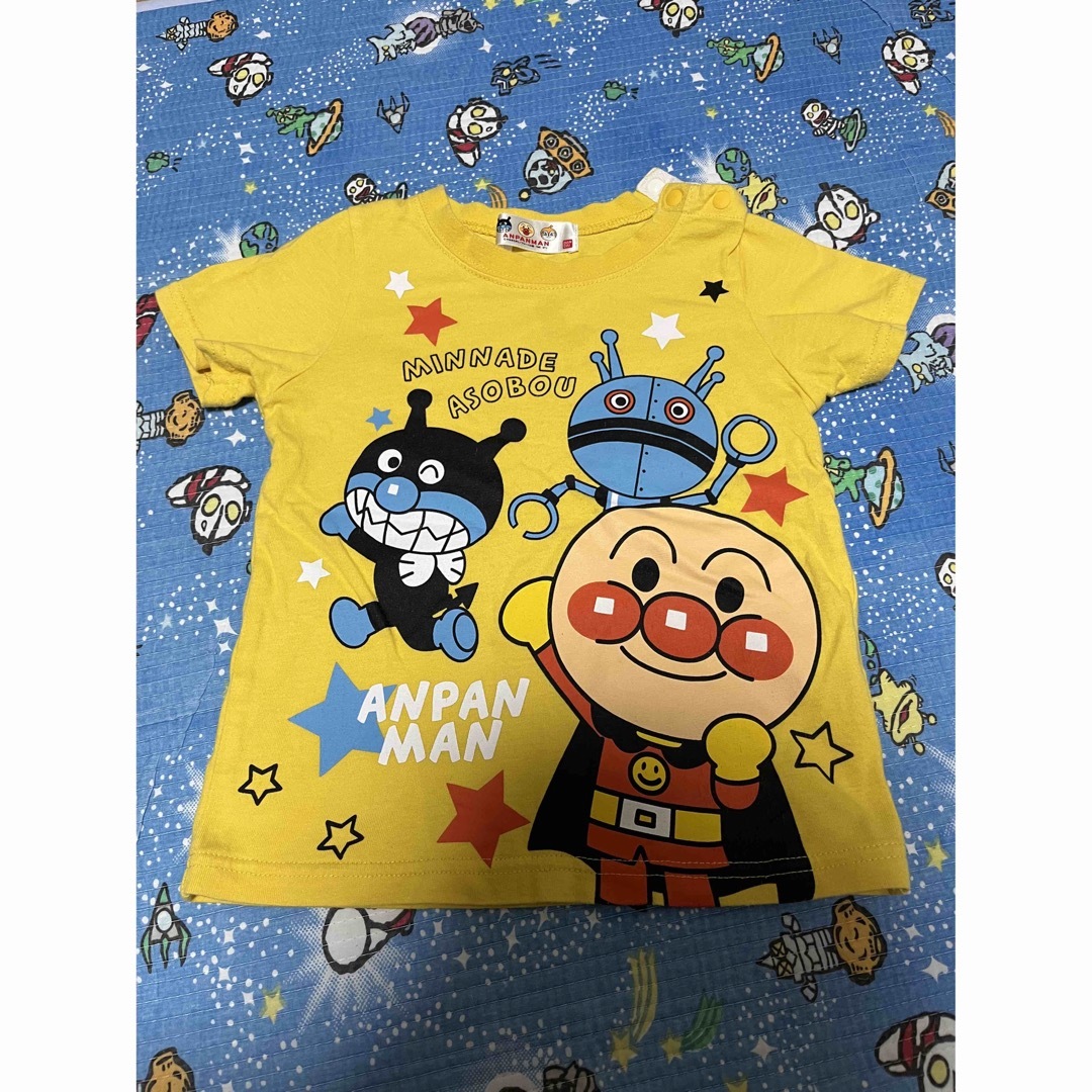 BANDAI(バンダイ)のアンパンマン　半袖　100 キッズ/ベビー/マタニティのキッズ服男の子用(90cm~)(Tシャツ/カットソー)の商品写真