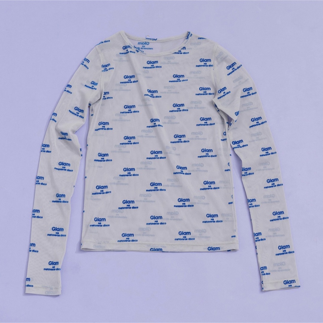MAISON SPECIAL - MAISON SPECIAL フロッキーグラムシアークルートップ MAISON SPECIAL - MAISON SPECIAL フロッキーグラムシアークルートップ