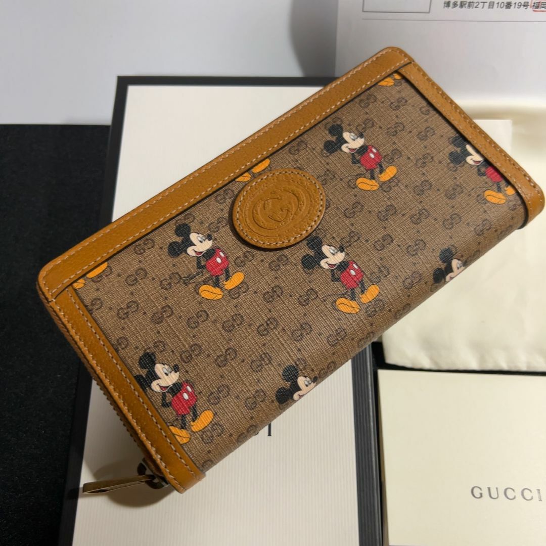 新品・正規】GUCCI DISNEY ミッキー 長財布 GGスプリーム-