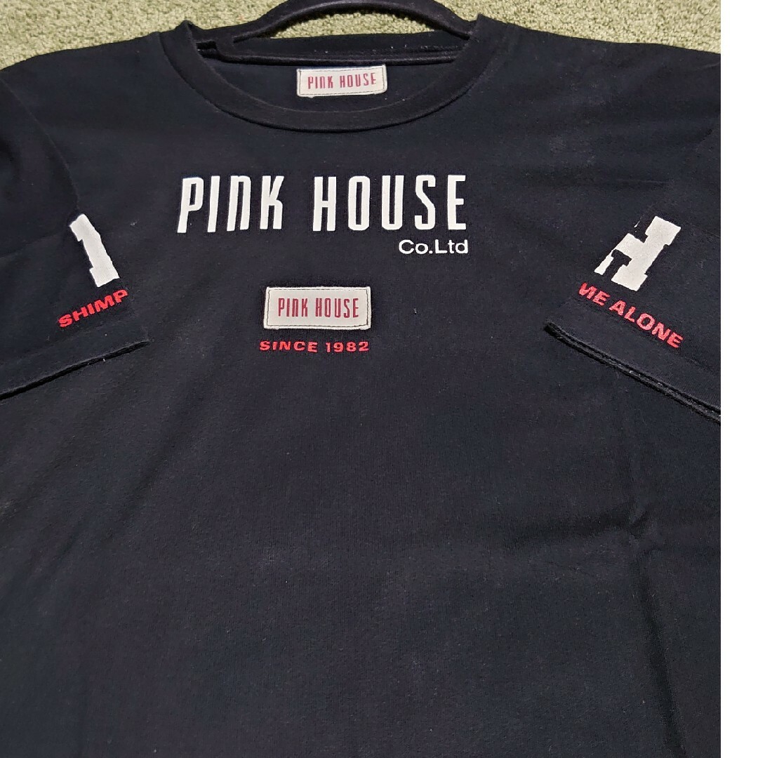 PINK HOUSE(ピンクハウス)のヴィンテージ ピンクハウスTシャツ Lサイズ レディースのトップス(Tシャツ(半袖/袖なし))の商品写真