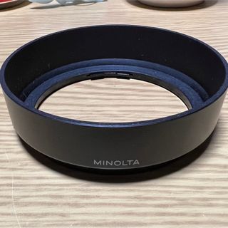 コニカミノルタ(KONICA MINOLTA)のミノルタ　α35-105mmF3.5-4.5用レンズフード　美品　ゆーずど(レンズ(ズーム))