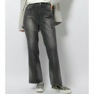 Healthy DENIM ヘルシーデニム パンツ デニム ジーパン ズボン ボトムス ベージュ系 23 フレア クロップド コットン リヨセル ロータス Lotus Crop 大人 着回し 無地 ブランド シンプル カジュアル【レディース】