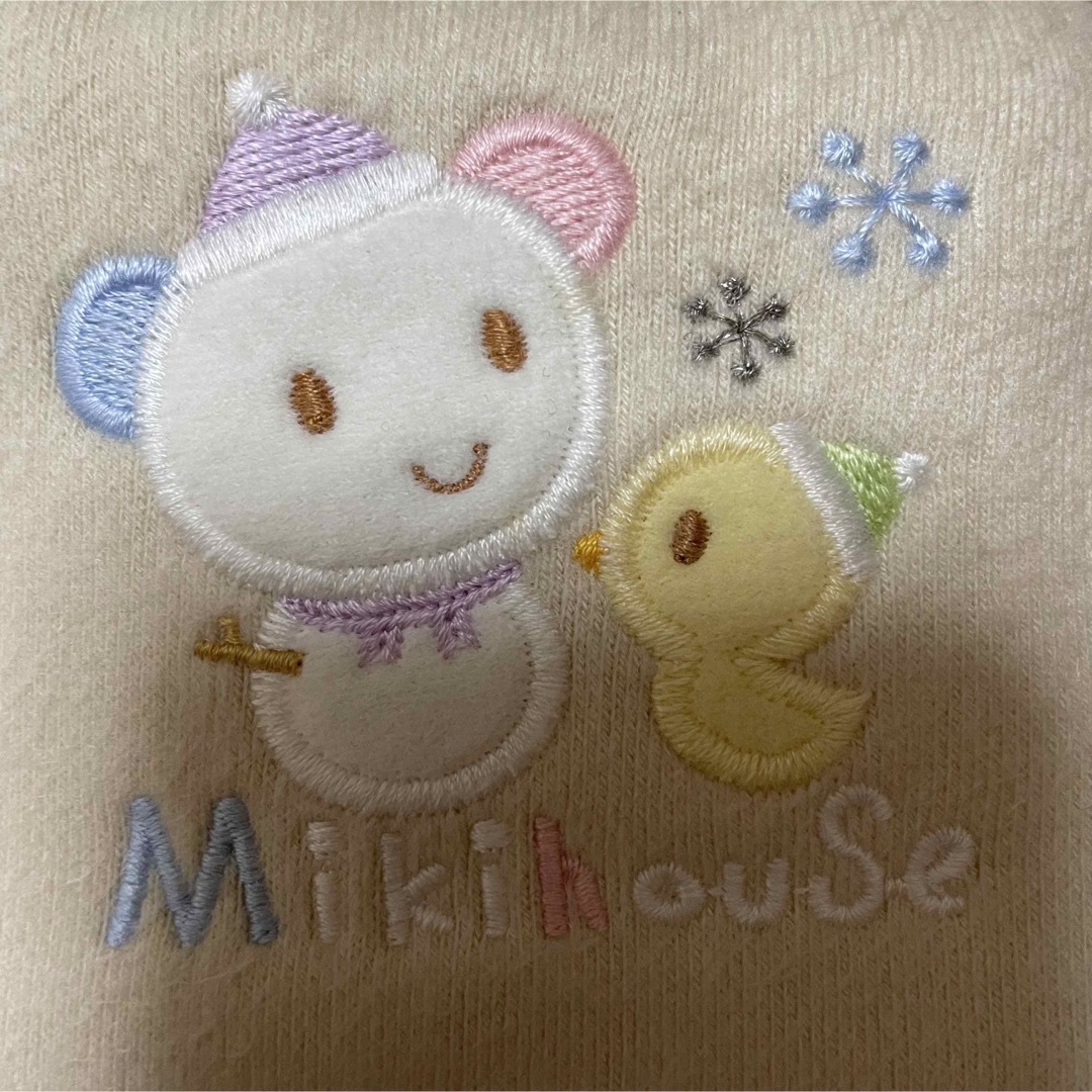 mikihouse(ミキハウス)の【未使用美品】ミキハウス ポンチョ アウター 70-85 キッズ/ベビー/マタニティのベビー服(~85cm)(ジャケット/コート)の商品写真