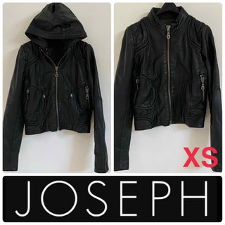 JOSEPH - Joseph 2way羊革レザージャケット レディース ライダースジャケット