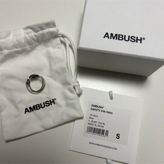 AMBUSH - ambush リング 安全ピン safetypinの通販｜ラクマ