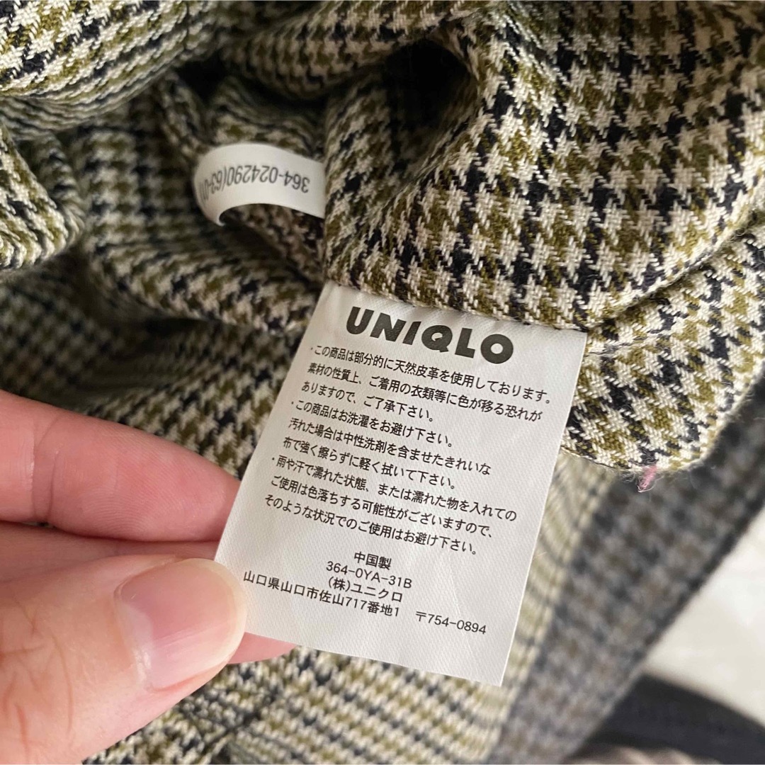 UNIQLO(ユニクロ)の美品！UNIQLO ユニクロ トートバッグ 鞄 ブラック系 レディースのバッグ(トートバッグ)の商品写真