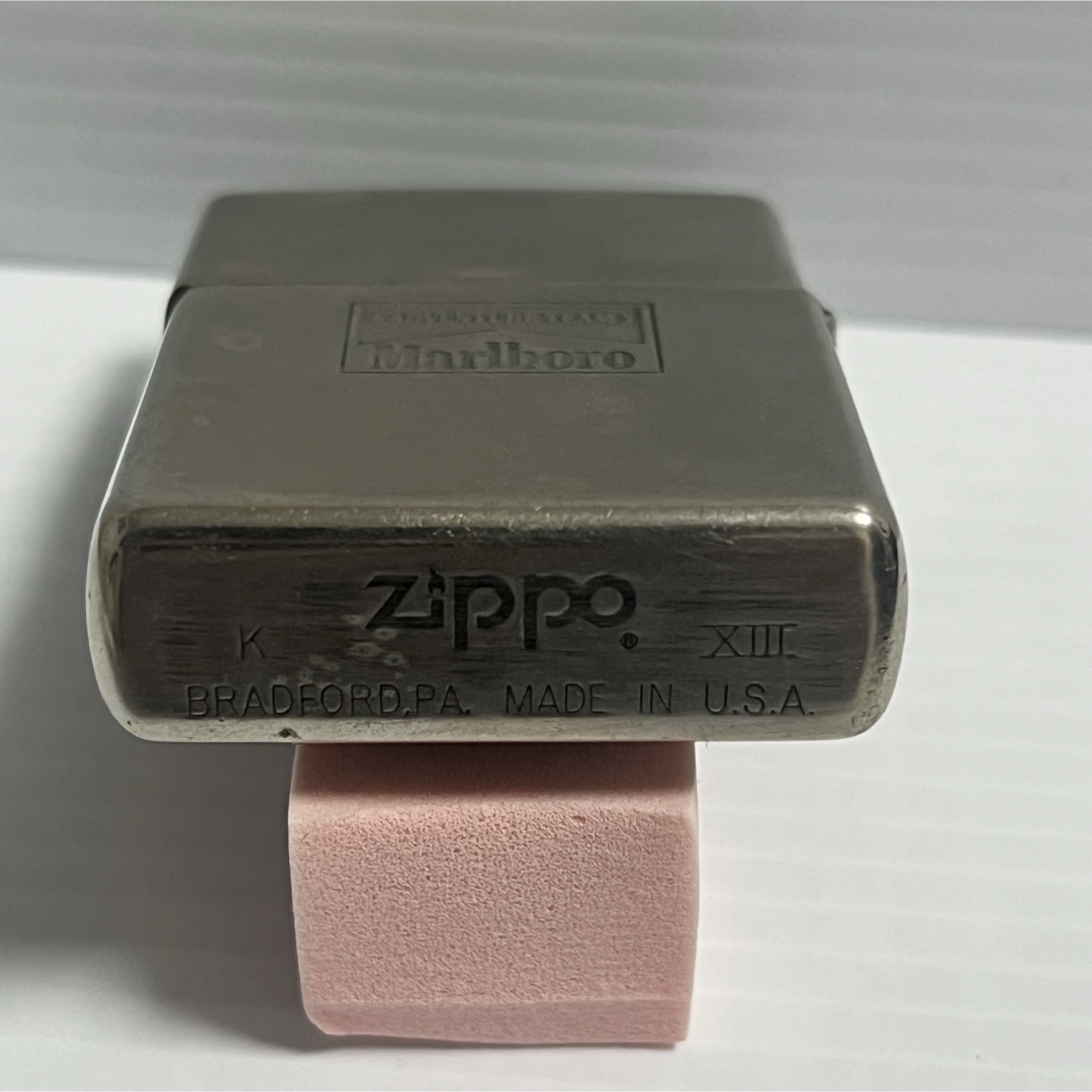 ジッポ ZIPPO マルボロ アドベンチャーチーム 1997年製 オイルライター メンズのファッション小物(タバコグッズ)の商品写真