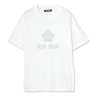 マリークワント(MARY QUANT)のマリークワント　オーガニックコットンＴシャツ　ホワイト(Tシャツ(半袖/袖なし))