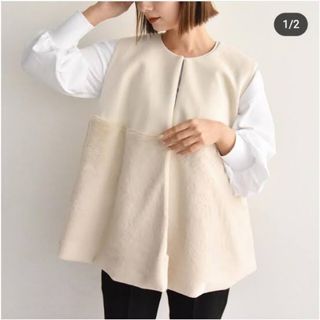 ユナイテッドアローズ(UNITED ARROWS)のcen ファーキリカエベスト(ベスト/ジレ)