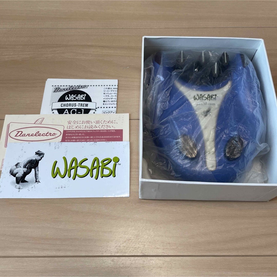 Danelectro Wasabi AC-1 ギター コーラス トレモロ - エフェクター Danelectro Wasabi AC-1 ギター コーラス トレモロ