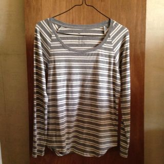 ギャップ(GAP)のGap ボーダーカットソー☆(Tシャツ(長袖/七分))