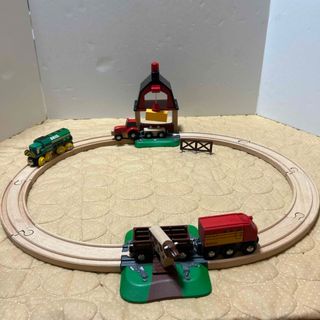 ブリオ(BRIO)のBRIO 木製レール　ファームレールセット(鉄道模型)