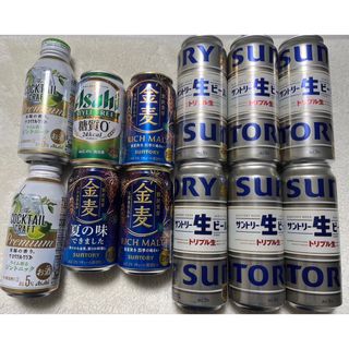 サントリー生ビール・金麦他  12本セット(ビール)