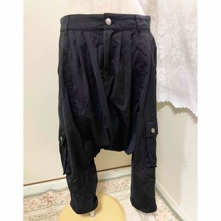 BPN/BLACK PEACE NOW サルエルパンツ黒 ブラックピースナウ - パンツ BPN/BLACK PEACE NOW サルエルパンツ黒 ブラックピースナウ - パンツ