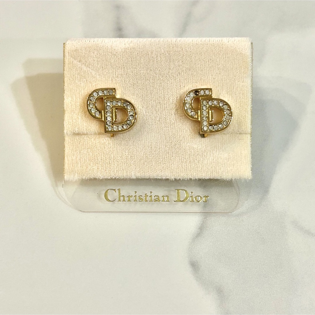 新作登場得価 90s Christian Dior ラインストーン ネックレス ゴールド