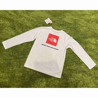 ザノースフェイス(THE NORTH FACE)のTHE NORTH FACE ロゴキッズロンT 新品(Tシャツ/カットソー)