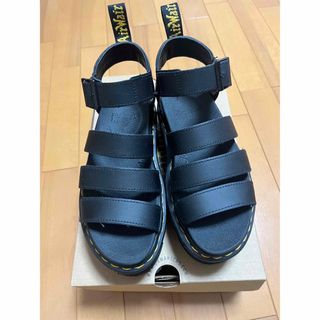 ドクターマーチン(Dr.Martens)のドクターマーチン ブレア クアッド BLACK 27296001(サンダル)