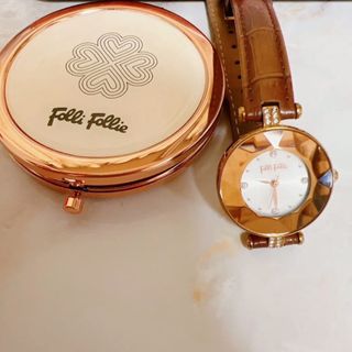 フォリフォリ(Folli Follie)の【美品】限定品 FolliFollie 腕時計 ノベルティ付き  フォリフォリ(腕時計)