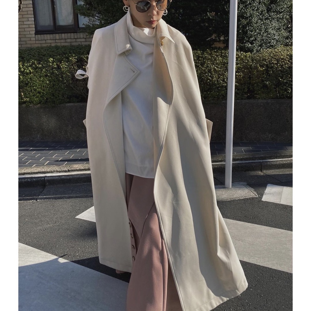 ジャケット・アウター AMERI vintage SOUFFLE OVER COAT Ameri VINTAGE SOUFFLE OVER COAT