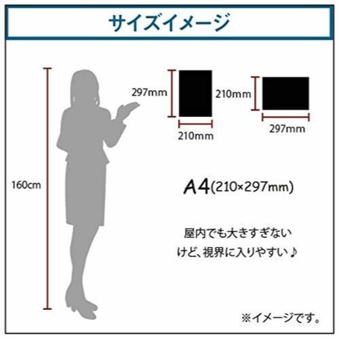 【色: 防犯カメラ黄】01A4_E 防犯カメラ警告プレート 看板標識のSignS 3