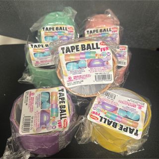 【まとめて】TAPE BALL Pastel M 7個セット(テープ/マスキングテープ)