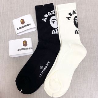 アベイシングエイプ(A BATHING APE)のAPE エイプ アベイシングエイプ メンズソックス スニーカーソックス (ソックス)