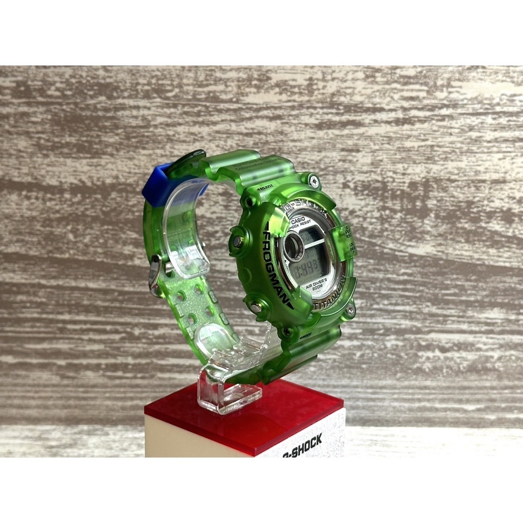 CASIO G-SHOCK DW-8201 (マンタ) 雨蛙グリーン カスタムの通販 by
