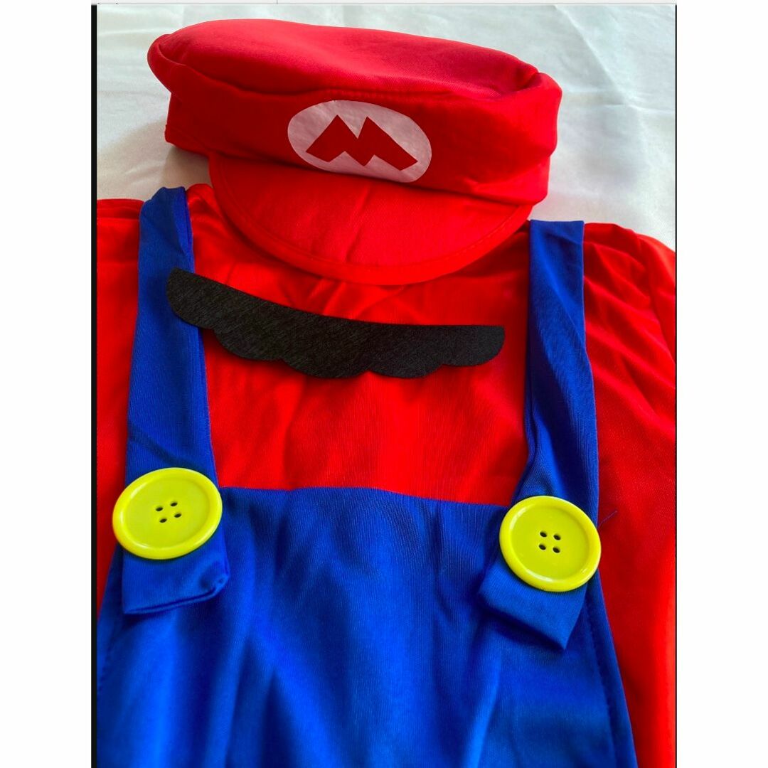 XL マリオ スカート 大人女子 コスプレ ハロウイン 衣装 仮装 コスチューム エンタメ/ホビーのコスプレ(衣装一式)の商品写真