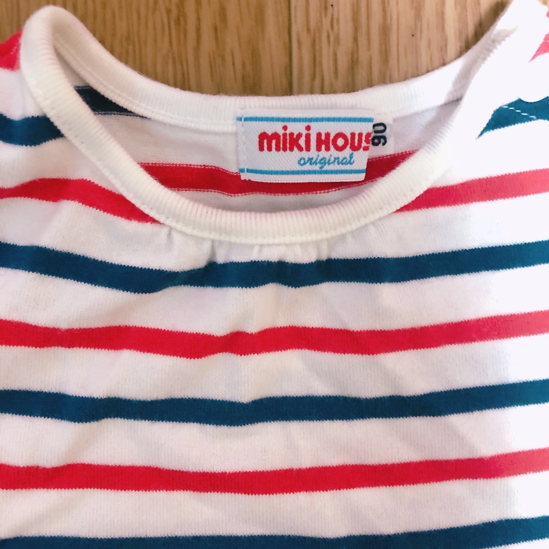 mikihouse(ミキハウス)のミキハウス　ワンピース キッズ/ベビー/マタニティのキッズ服女の子用(90cm~)(ワンピース)の商品写真