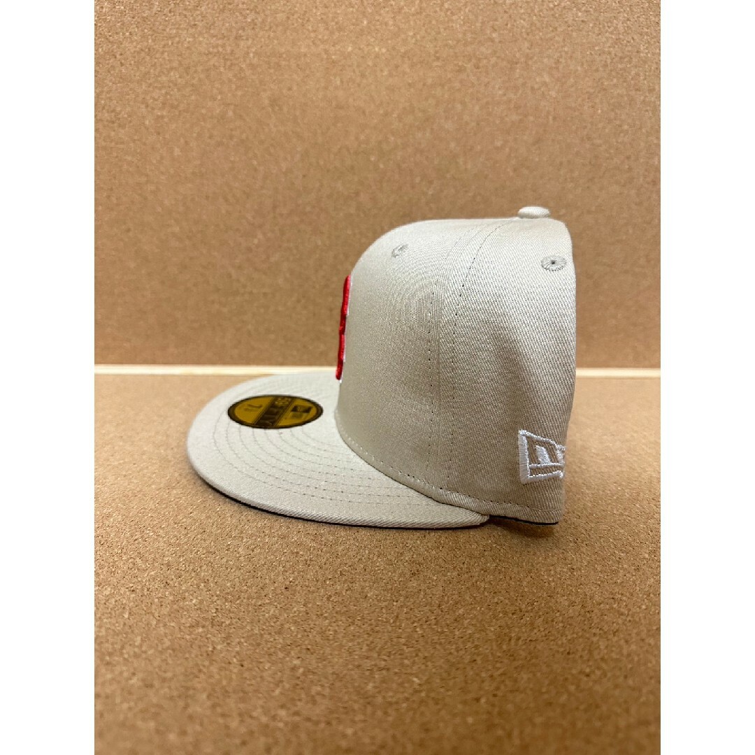 Size: 7 1/4 ボストンレッドソックス 59fifty カーキーカラー