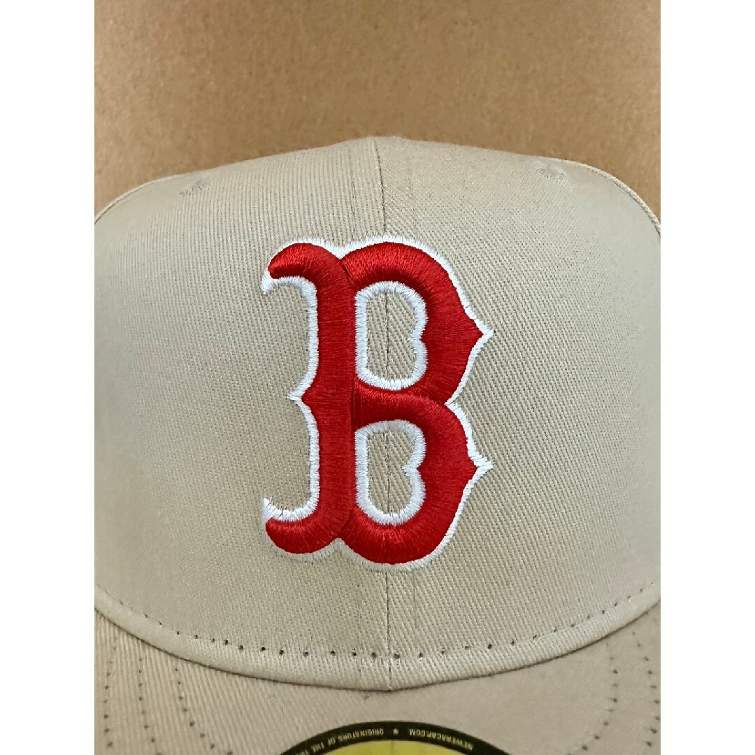 Size: 7 1/4 ボストンレッドソックス 59fifty カーキーカラー - キャップ