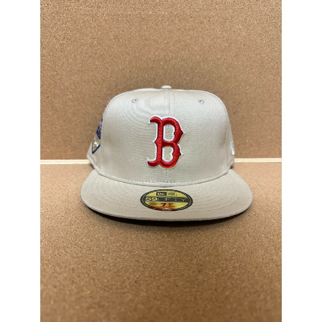 Size: 7 1/4 ボストンレッドソックス 59fifty カーキーカラー - キャップ