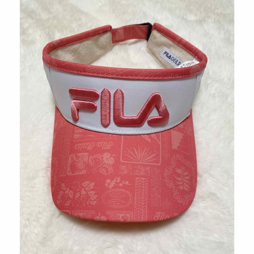 FILA(フィラ)の＊フィラゴルフ＊FILA GOLF＊サンバイザー スポーツ/アウトドアのゴルフ(ウエア)の商品写真