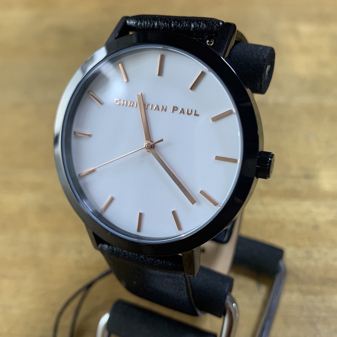 新品✨クリスチャンポール RAW クオーツ ユニセックス 腕時計 RW-01