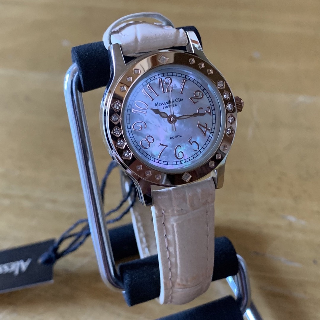 新品✨アレッサンドラオーラ クオーツ レディース 腕時計 AO-1750-PK