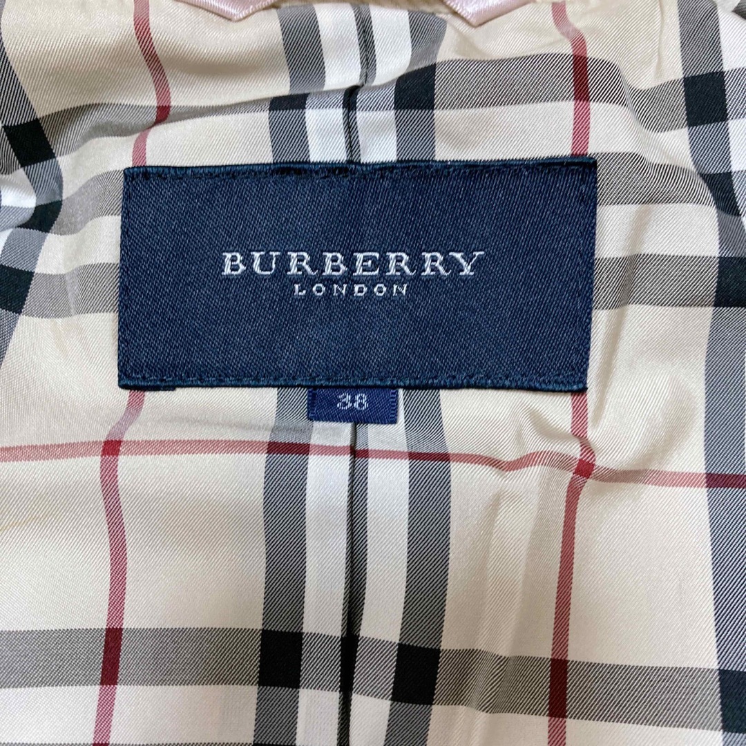 BURBERRY - バーバリーロンドン ノバチェック ショートコート ベージュ