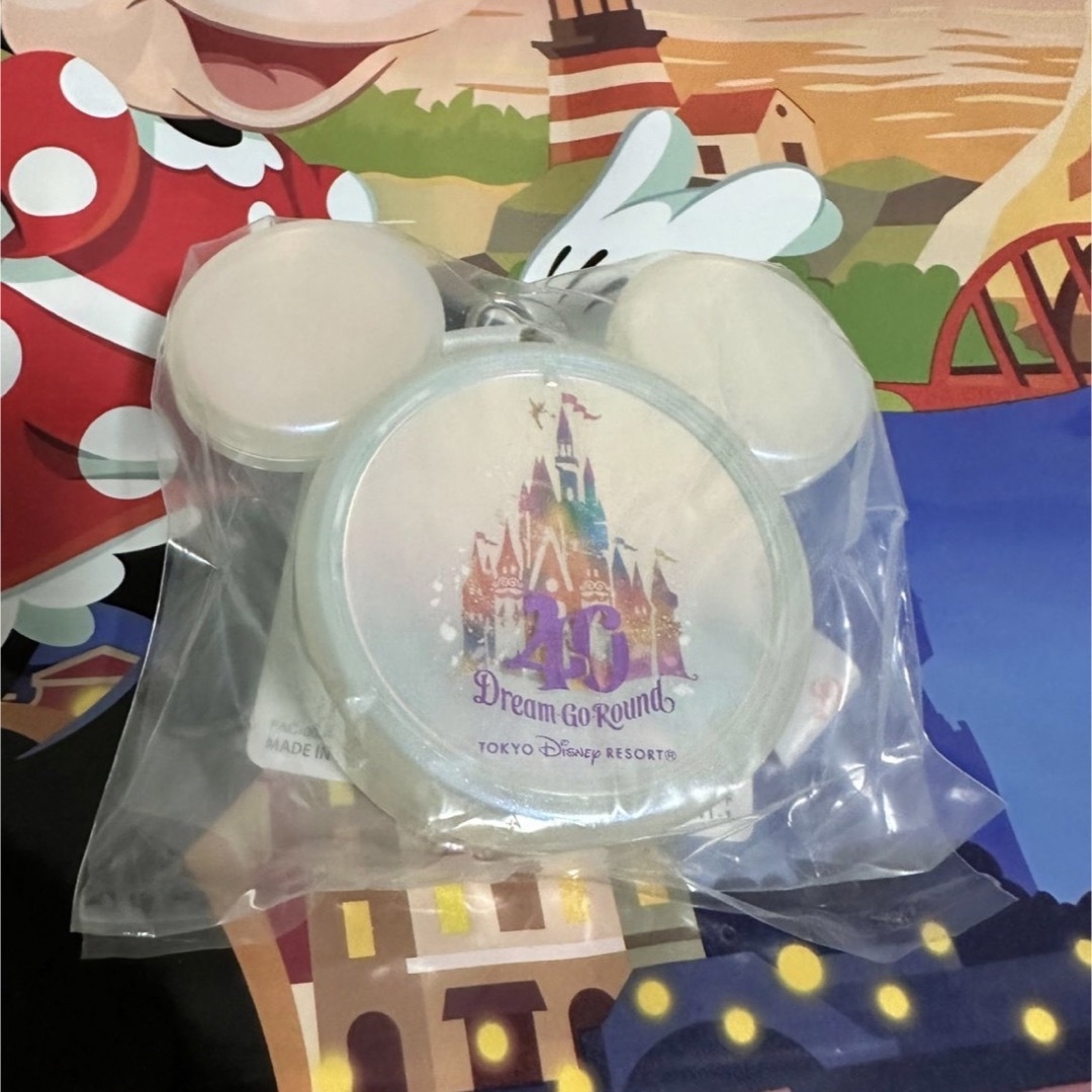 Disney(ディズニー)の★新品未開封★ディズニー　40周年 カプセルトイ　スナックケース　全５点セット エンタメ/ホビーのおもちゃ/ぬいぐるみ(キャラクターグッズ)の商品写真