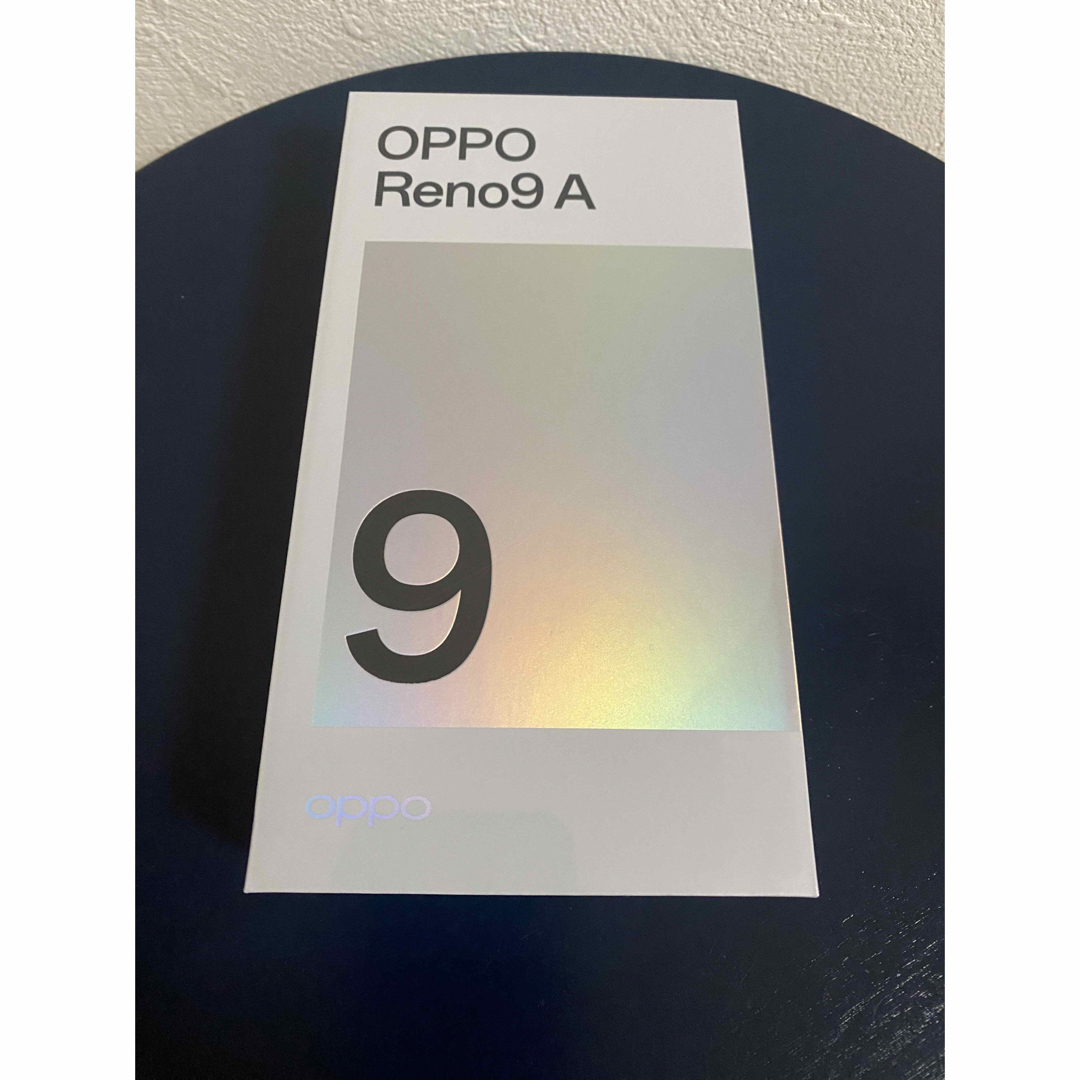 【新品未開封】OPPO Reno9 A 128GB ムーンホワイトスマートフォン本体