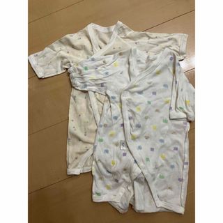 ニシマツヤ(西松屋)のミイ様専用　長袖肌着　2枚セット(肌着/下着)