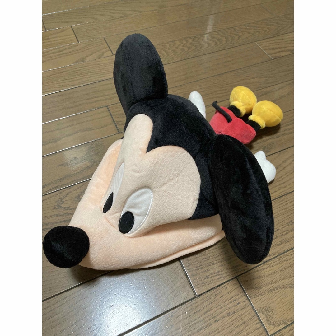 Disney(ディズニー)のディズニー　ミッキーファンキャップ エンタメ/ホビーのおもちゃ/ぬいぐるみ(キャラクターグッズ)の商品写真