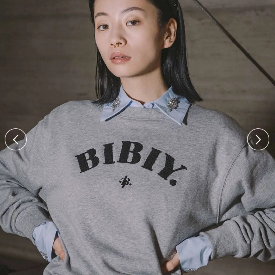 完売品　bibiy  ロゴ　トレーナー　スウェット