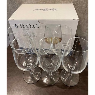 6脚セット　INAO 国際規格　ワイン　テイスティンググラス(グラス/カップ)