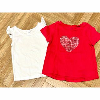 ベビーギャップ(babyGAP)のbabyGAP 2着セット18-24m 女の子(Tシャツ/カットソー)