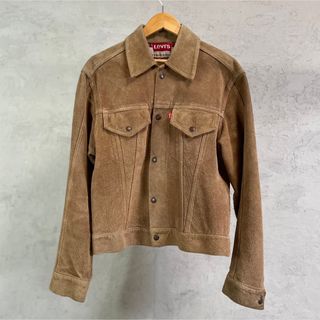 Levi's - 香港製 ライダースジャケット 本革 シングル メンズ ...