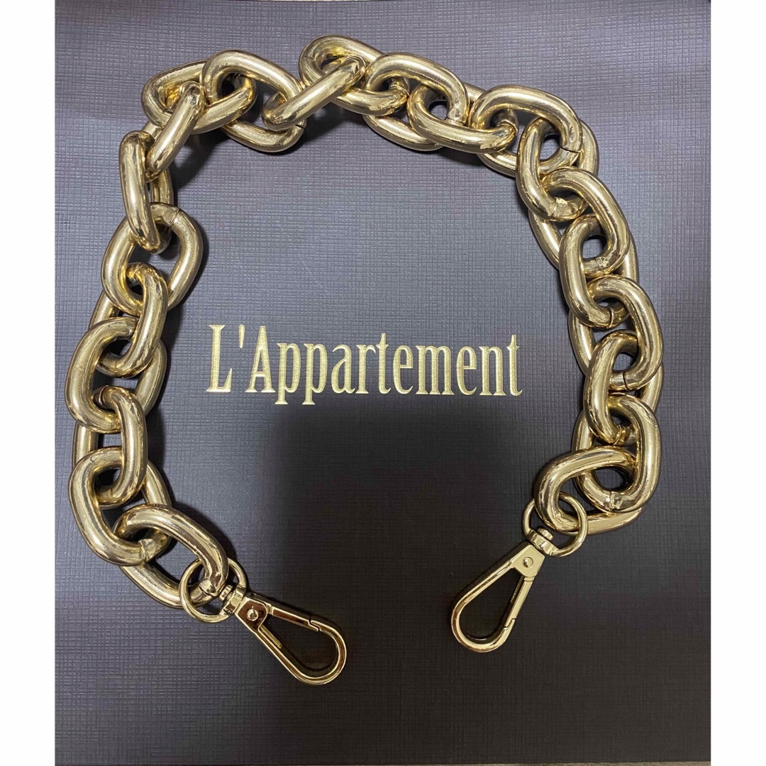 L'Appartement DEUXIEME CLASSE(アパルトモンドゥーズィエムクラス)のGOOD GRIEF! Chunky Chain Belt   レディースのファッション小物(キーホルダー)の商品写真