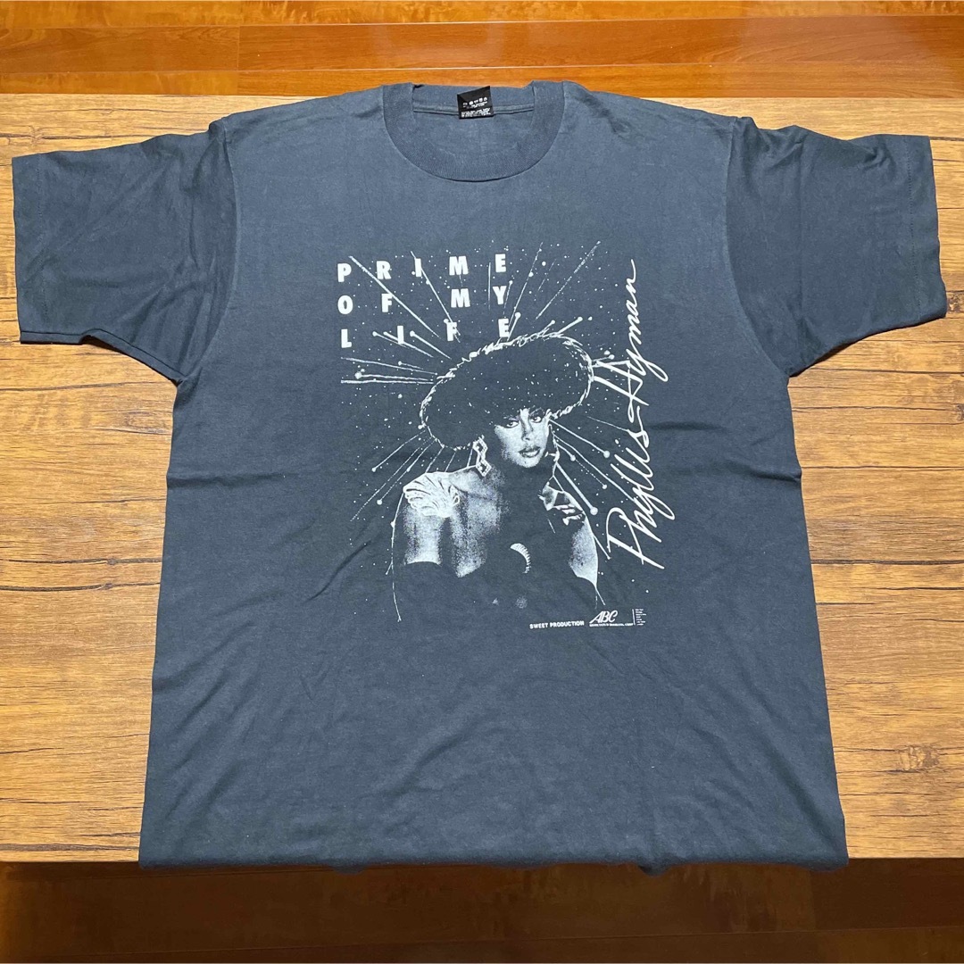 SCREEN STARS(スクリーンスターズ)のレア？90s PHYLLIS HYMAN フィリスハイマン　Tシャツ　USA製 メンズのトップス(Tシャツ/カットソー(半袖/袖なし))の商品写真